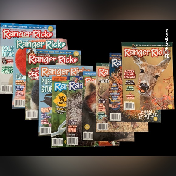 Ranger Rick Magazine Set of 10 Entire 2016 Year Activities Are Unused Boys Girls - Picture 1 of 14
